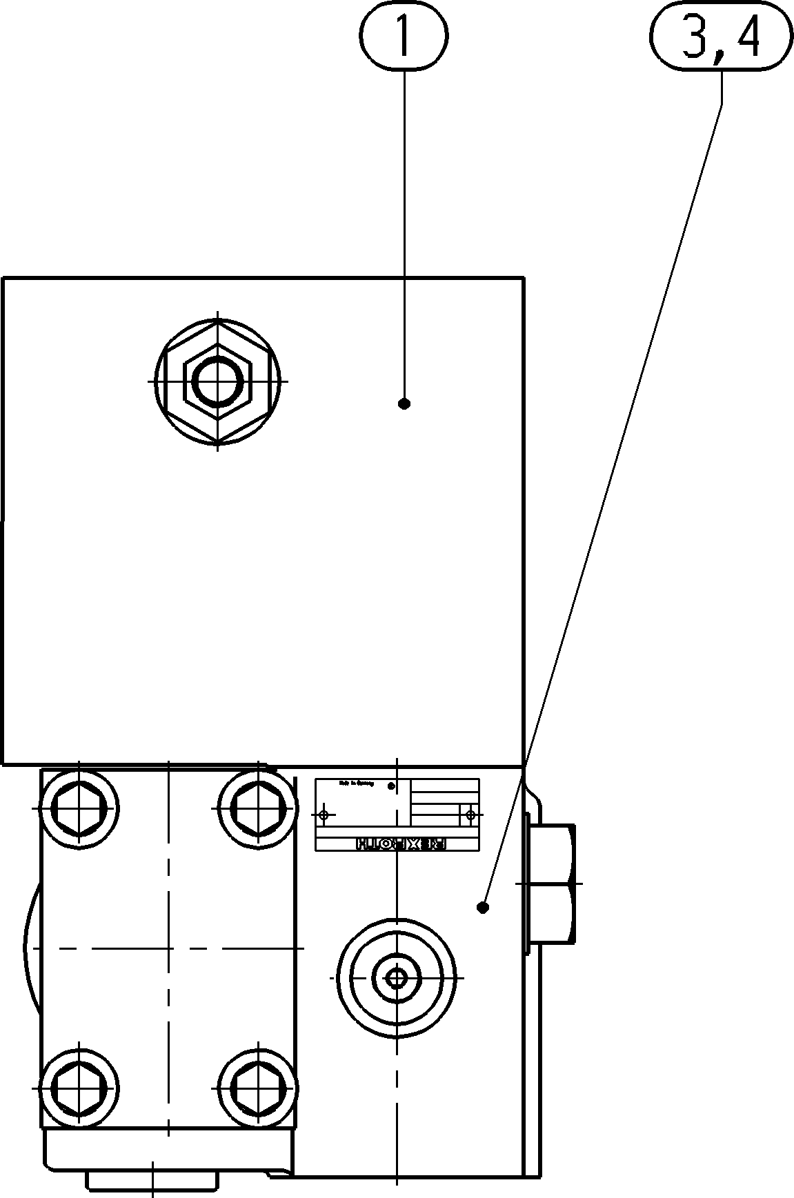 BRAKE VALVE — Drawing