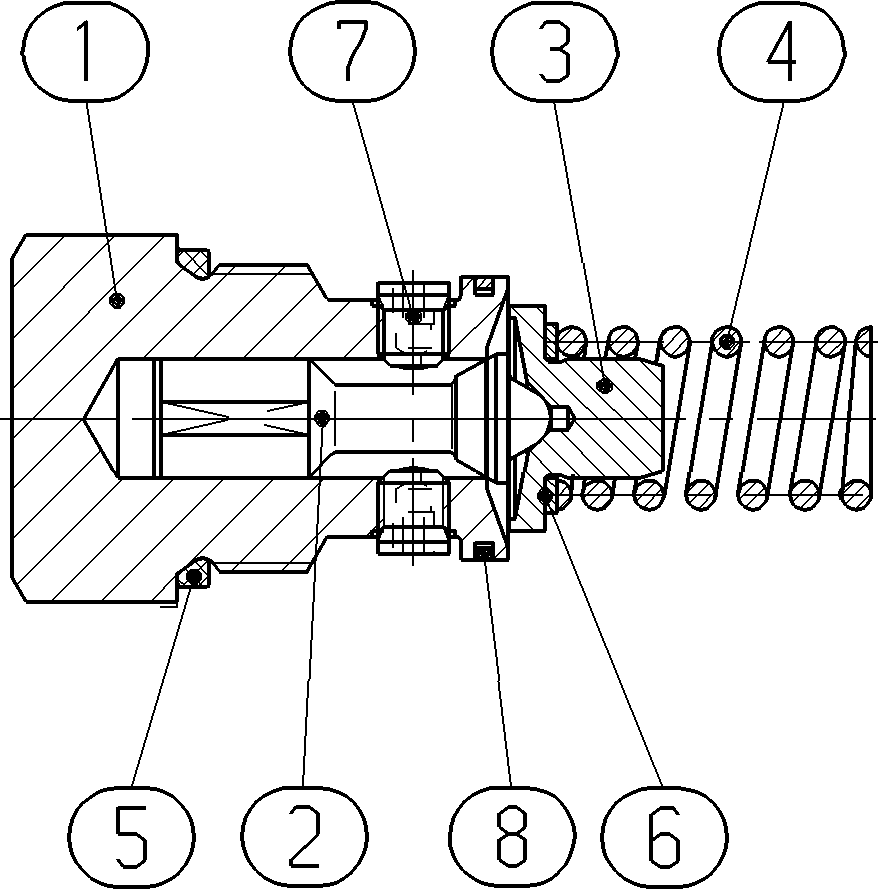 PRESSURE RELIEF VALVE — Drawing