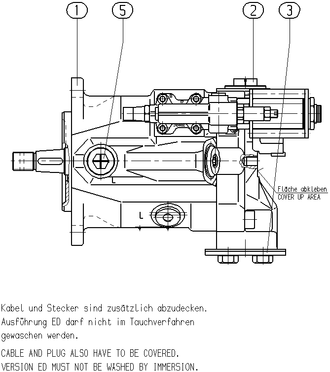 AL A10V O 45ED 74/52R-VCC73N00P -S2671 — Drawing