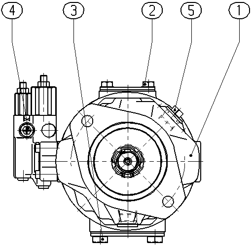 ALAA10VSO 45 DFR /31L-PKC62K68 -SO854 — Drawing