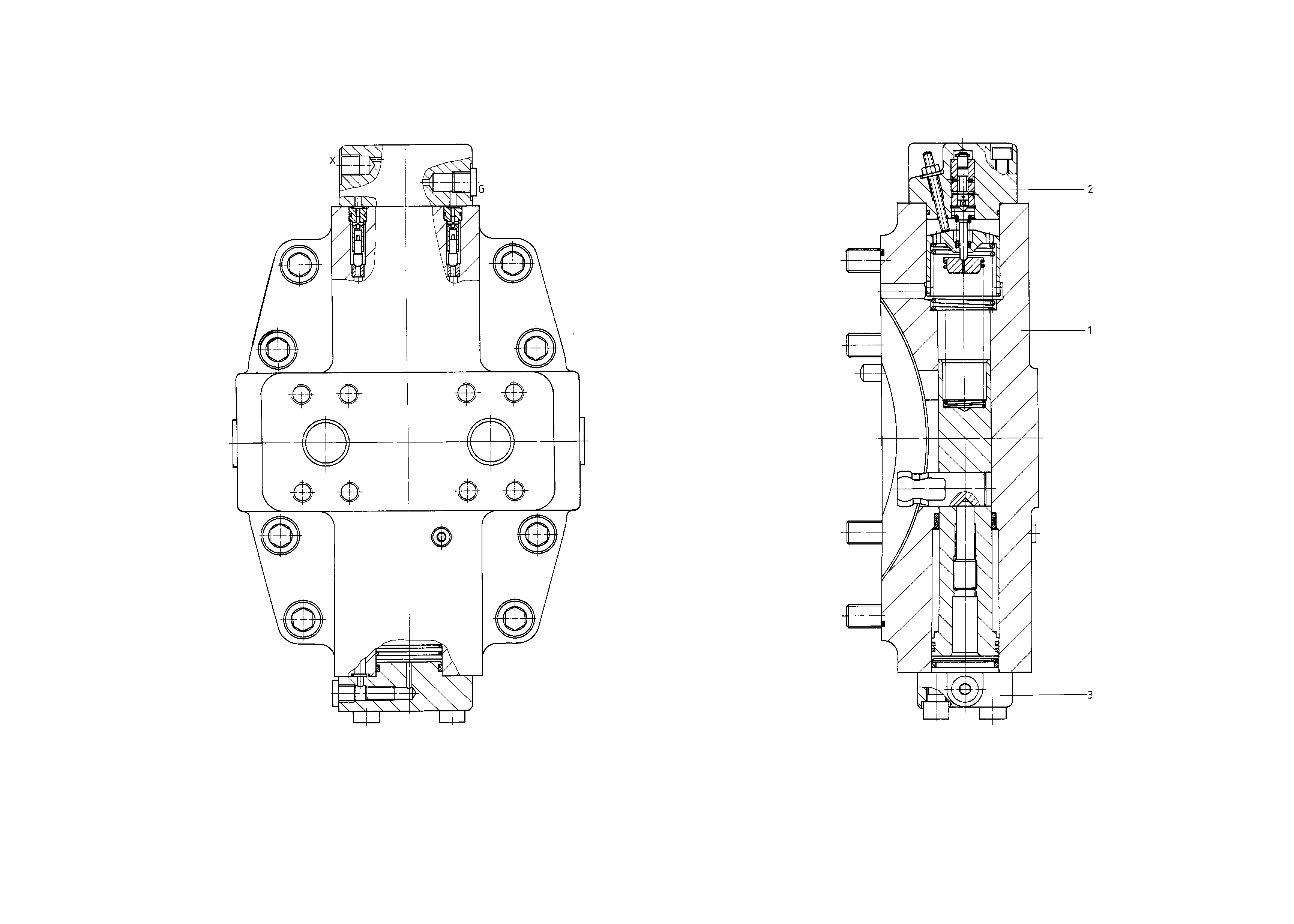 V A6V M 250 HD1 /61-P010B — Drawing