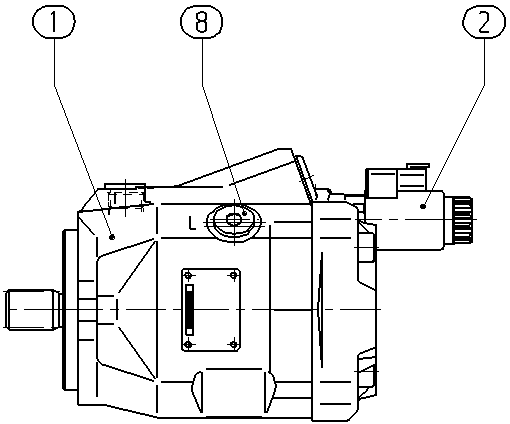 A A10V O 45ED 72 /52L-VUC11N00P -S2703 — Drawing