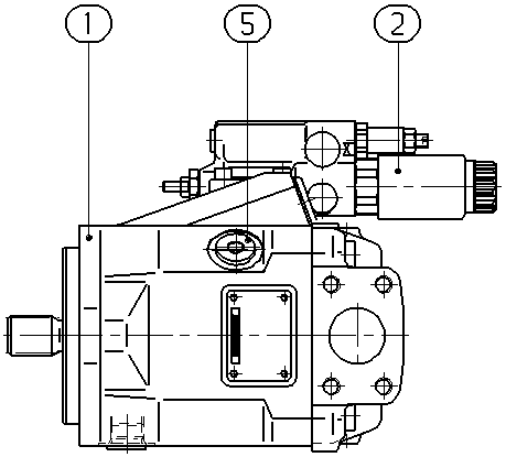 A A10VNO 45ED 72/52R-VSC12N00P -S1457 — Drawing