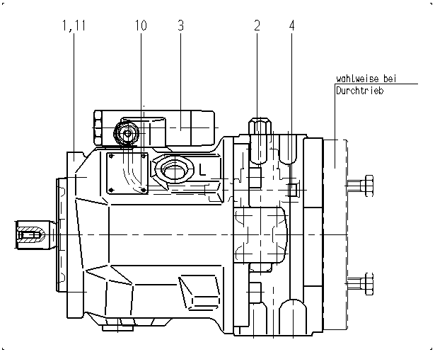 A A10V O 71 DFLR/31L-PSC62K01 — Drawing