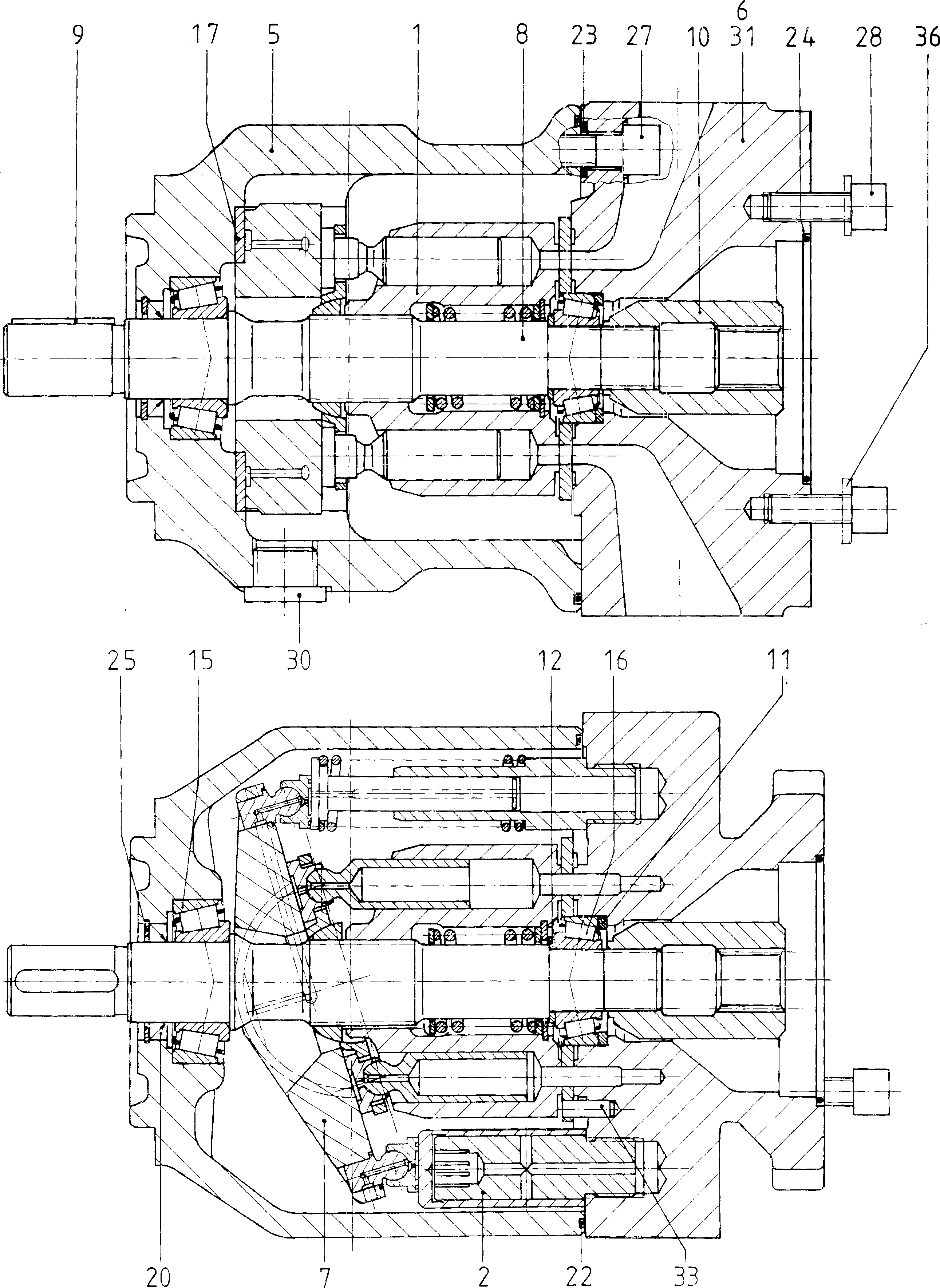 G AA10VSO 45 OV /31R-PRC62K52 — Drawing