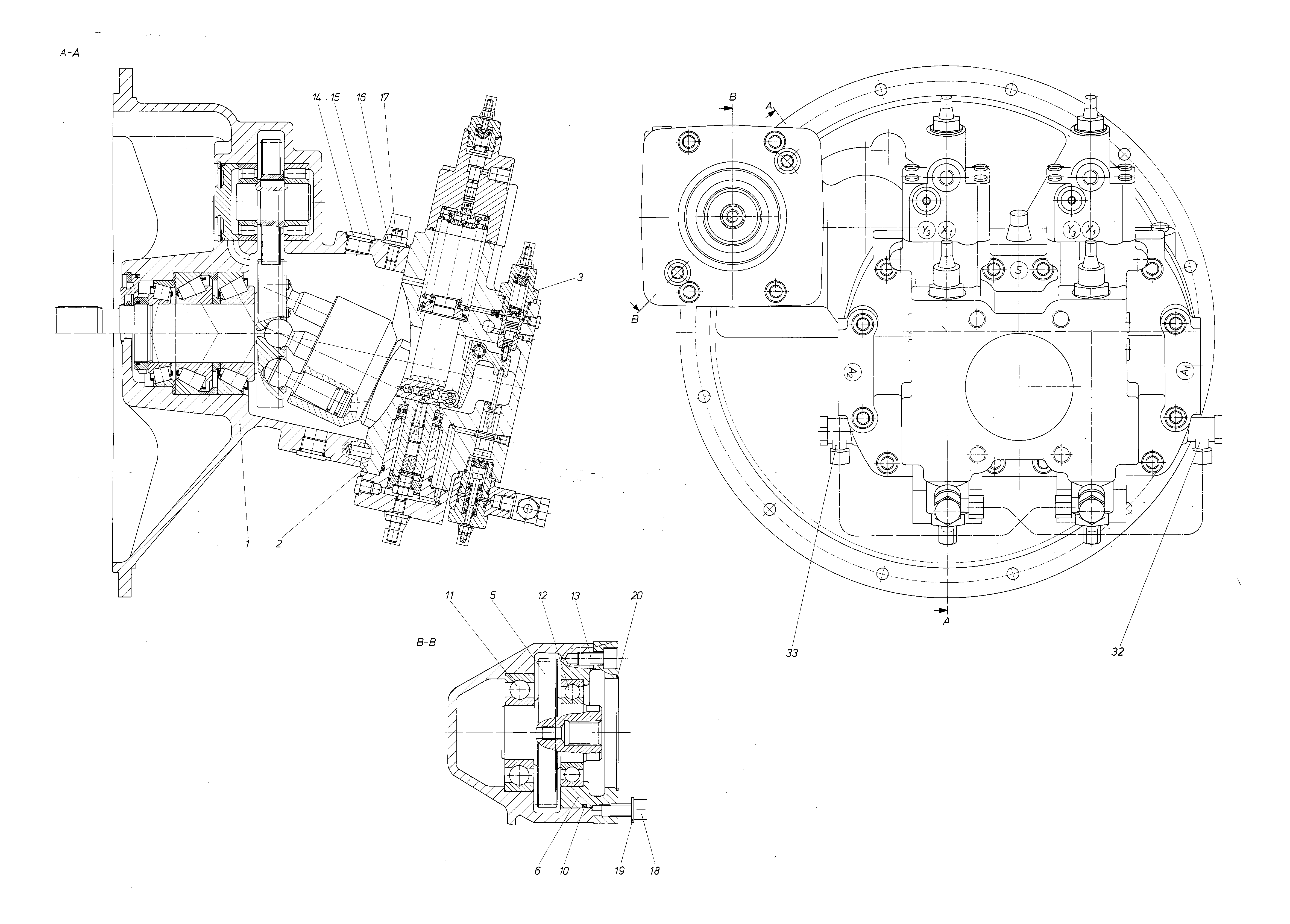 A8VO107LR3CH2/60R1-PZG05K02 — Drawing