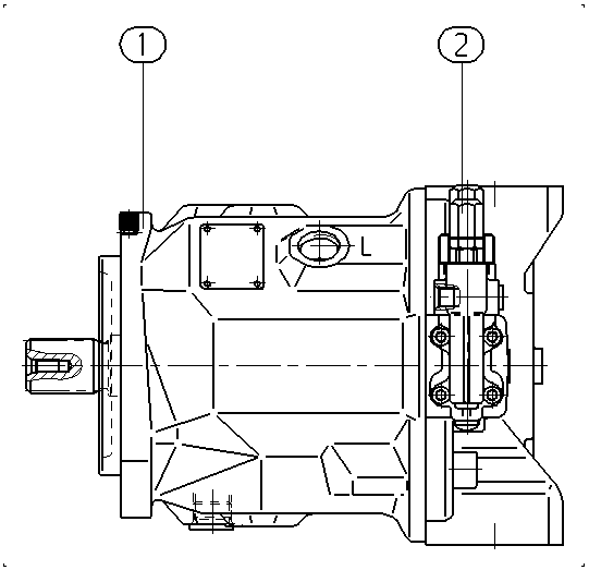 AH A10V O110 DFR1/31R-PUC62N00 -SO584 — Drawing