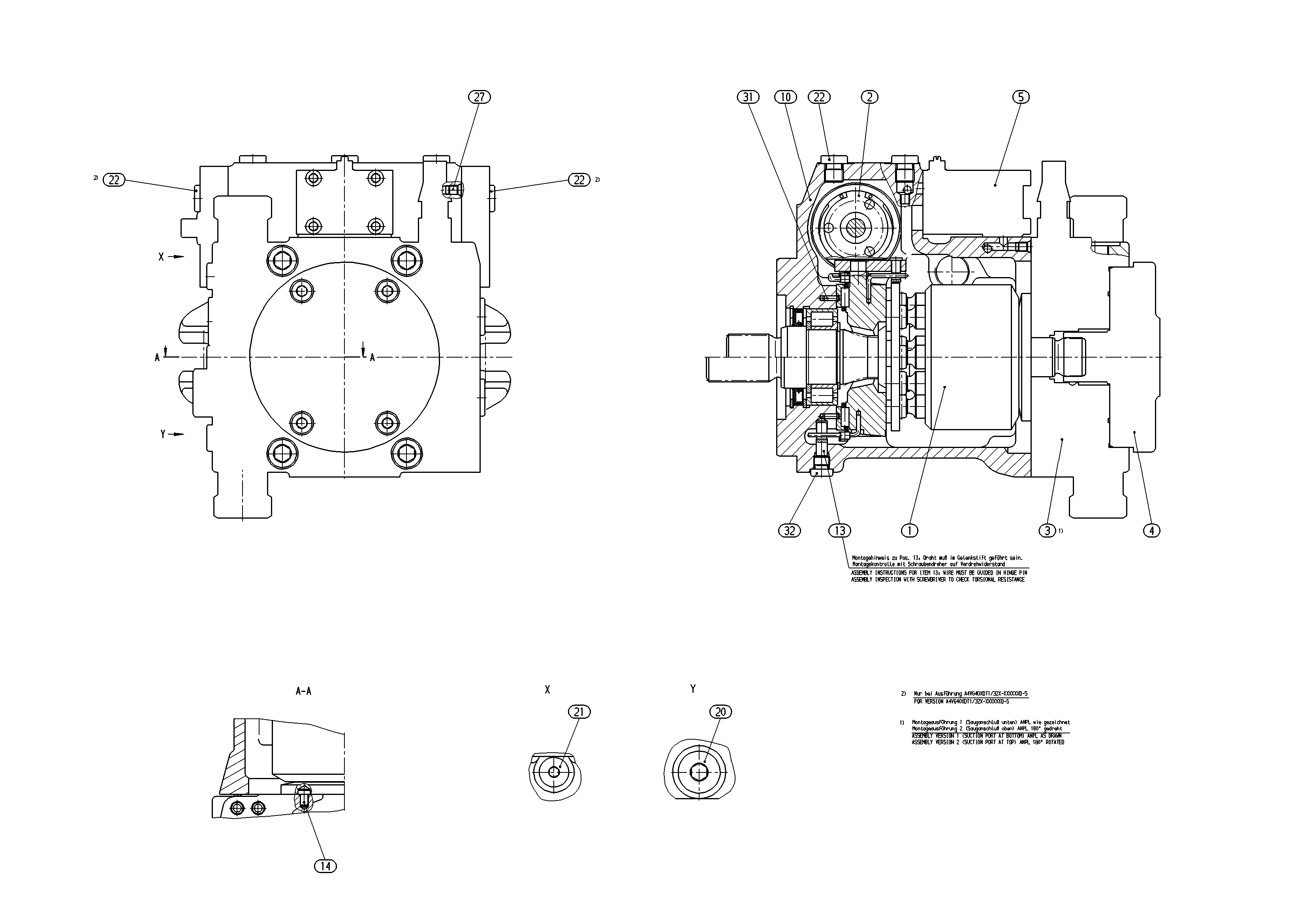 AA4VG40EP7D1/32R-NSCXXF003D-S — Drawing