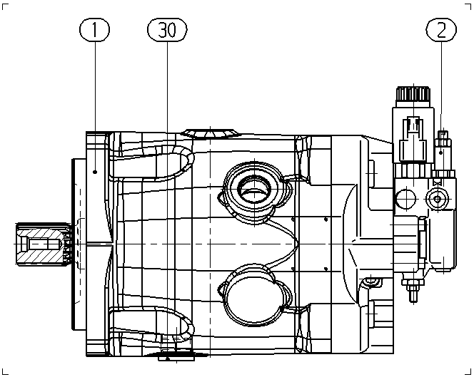 A A10V O110 ED 72/32R-VSD11N00P — Drawing