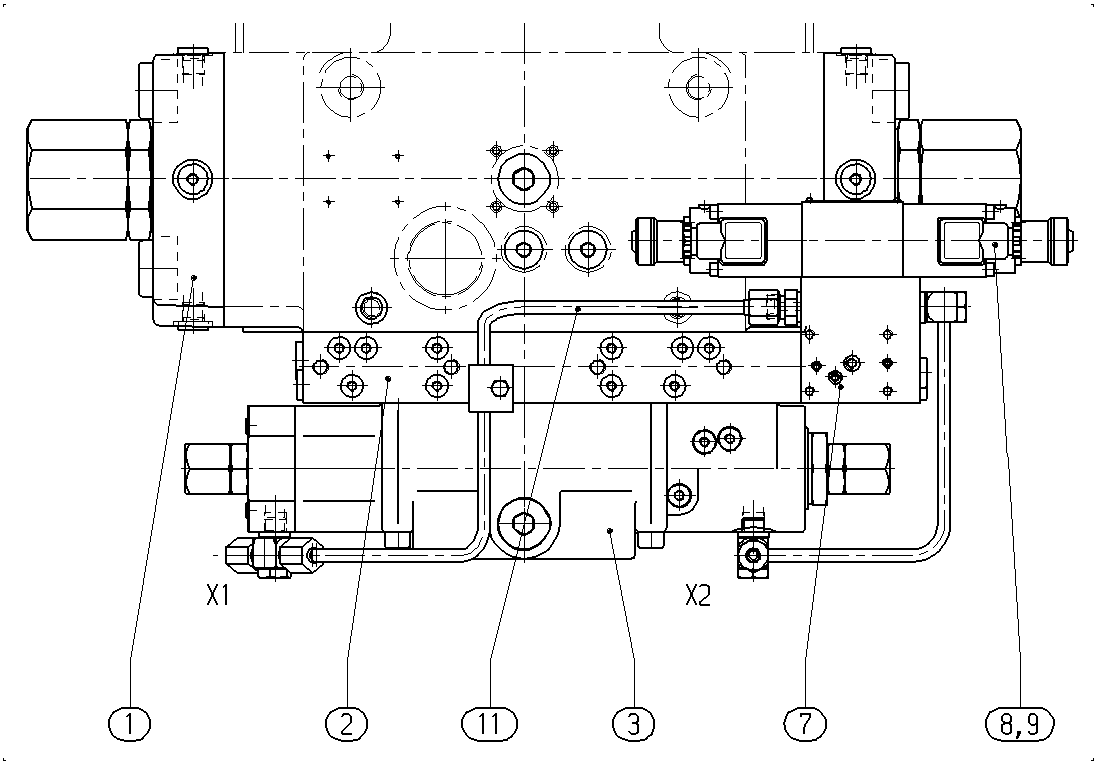 V A4VSG 750 HDT /30X -V — Drawing