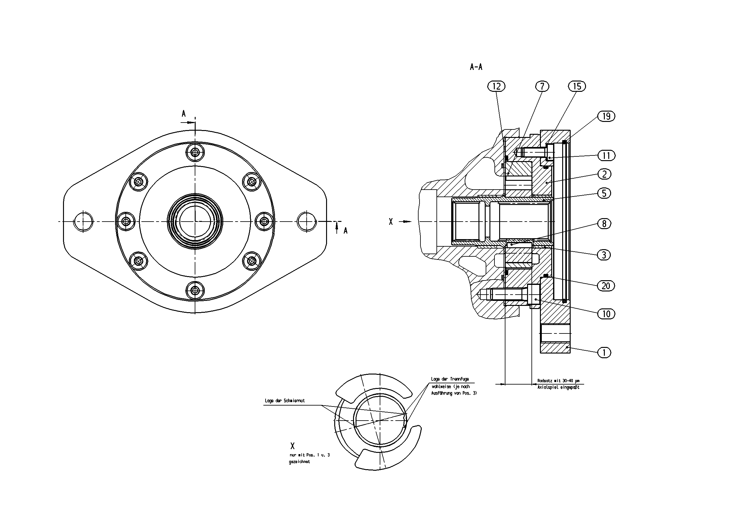 INTERNAL GEAR PUMP — Drawing