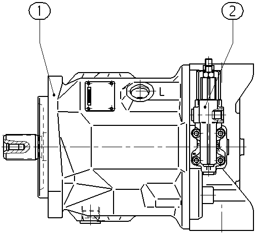 ALA10VO71DFR/31R-VSC92N00-S2953 — Drawing