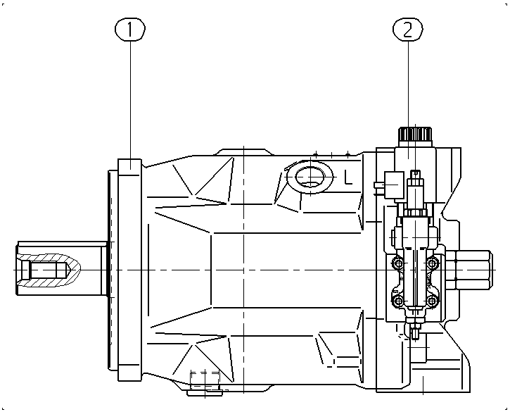 A A10VSO140ER 2/31R-VPB12N00H — Drawing