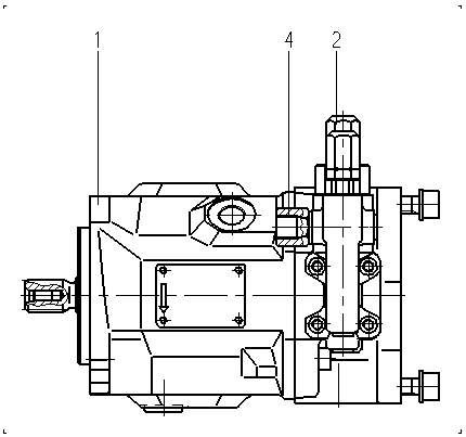 A A10VSO 18 DRG /31R-PSA12K01 — Drawing