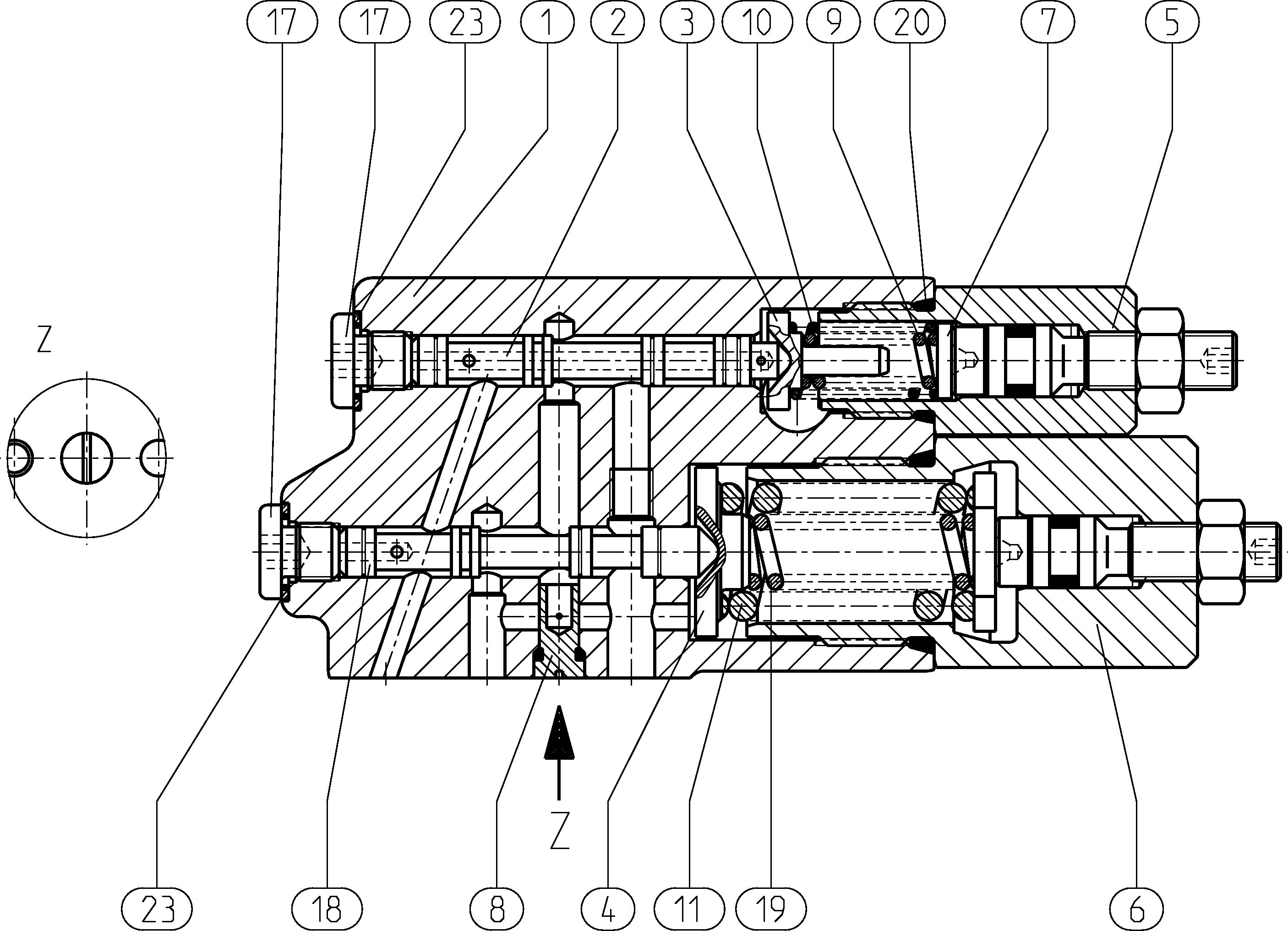 CONTROL VALVE — Drawing