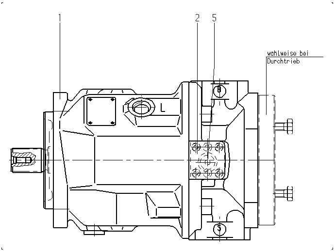 A A10V O 71 DG /31L-PSC62K07 — Drawing