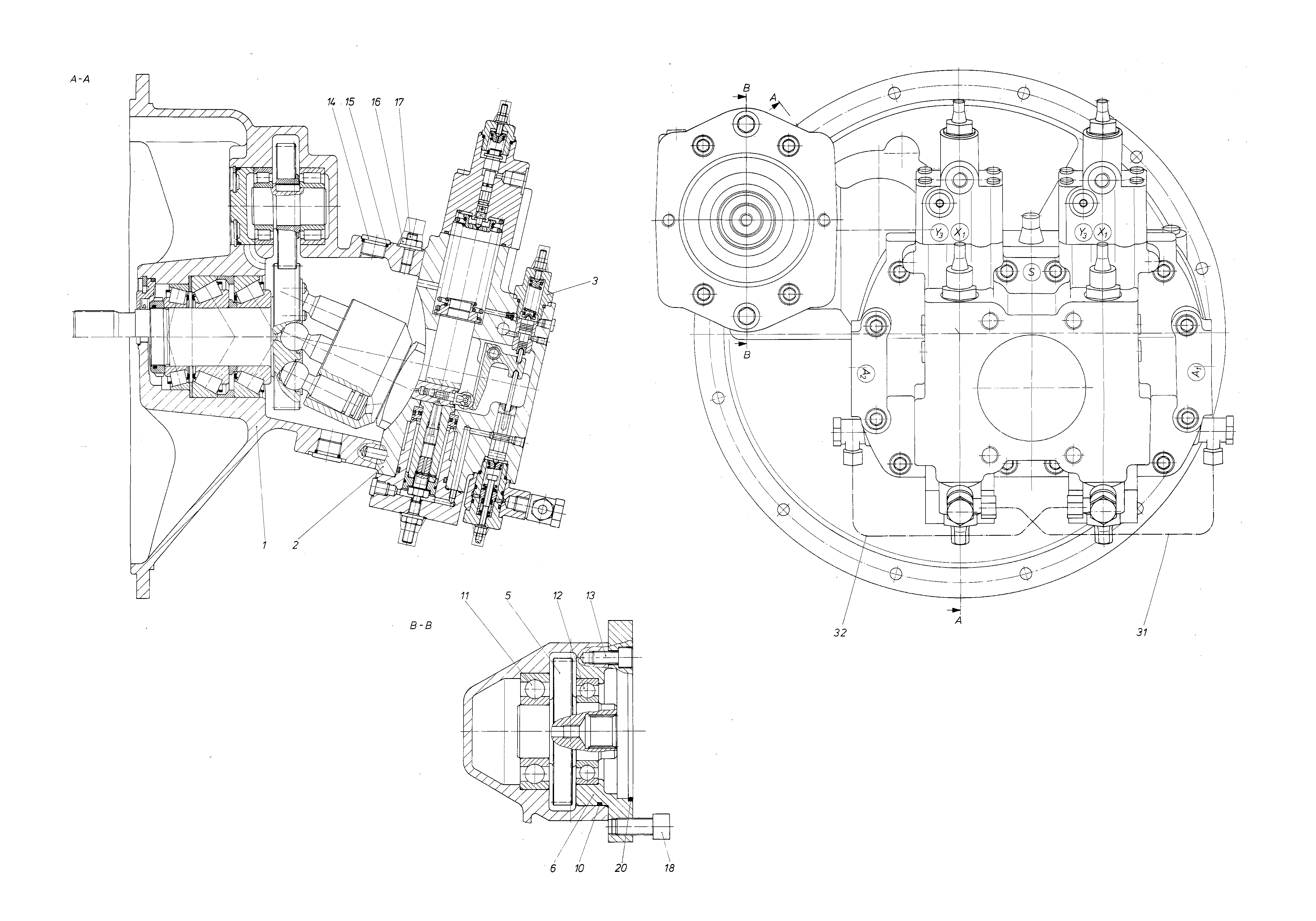 A8VO107LR3CH2/60R1-NZG05K07 — Drawing