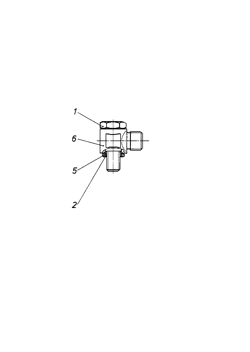 SWIVEL TUBE FITTING — Drawing