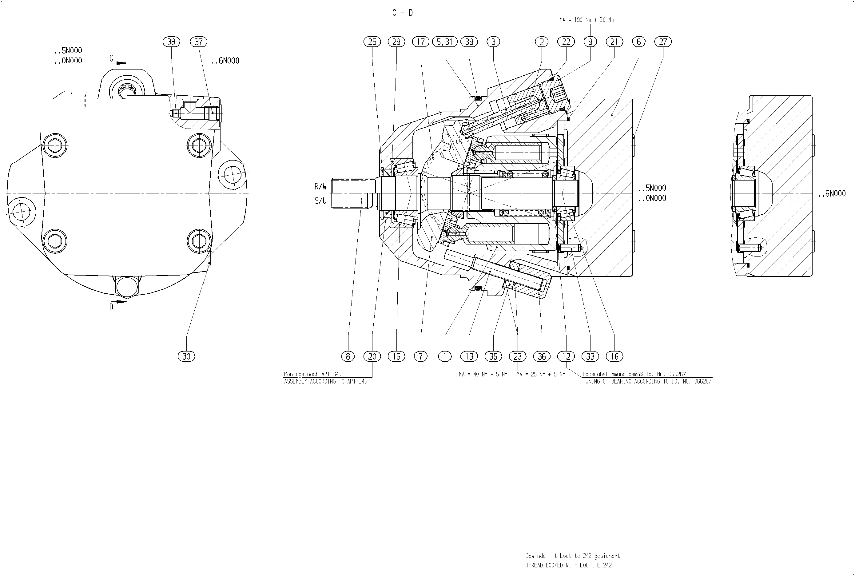 GA10VE45DG/52W1-VRF66N000-S1442 — Drawing