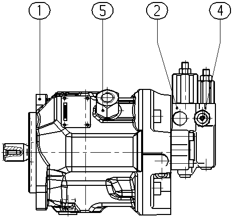 A A10V O 71 DFR1 /31R-VSC41N00 — Drawing