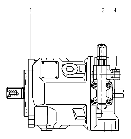 A A10VSO 28 DFR /31R-PPA12N00 -SO126 — Drawing
