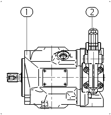 A A10VSO 18 DR /31R-VSC62N00 -SO 94 — Drawing