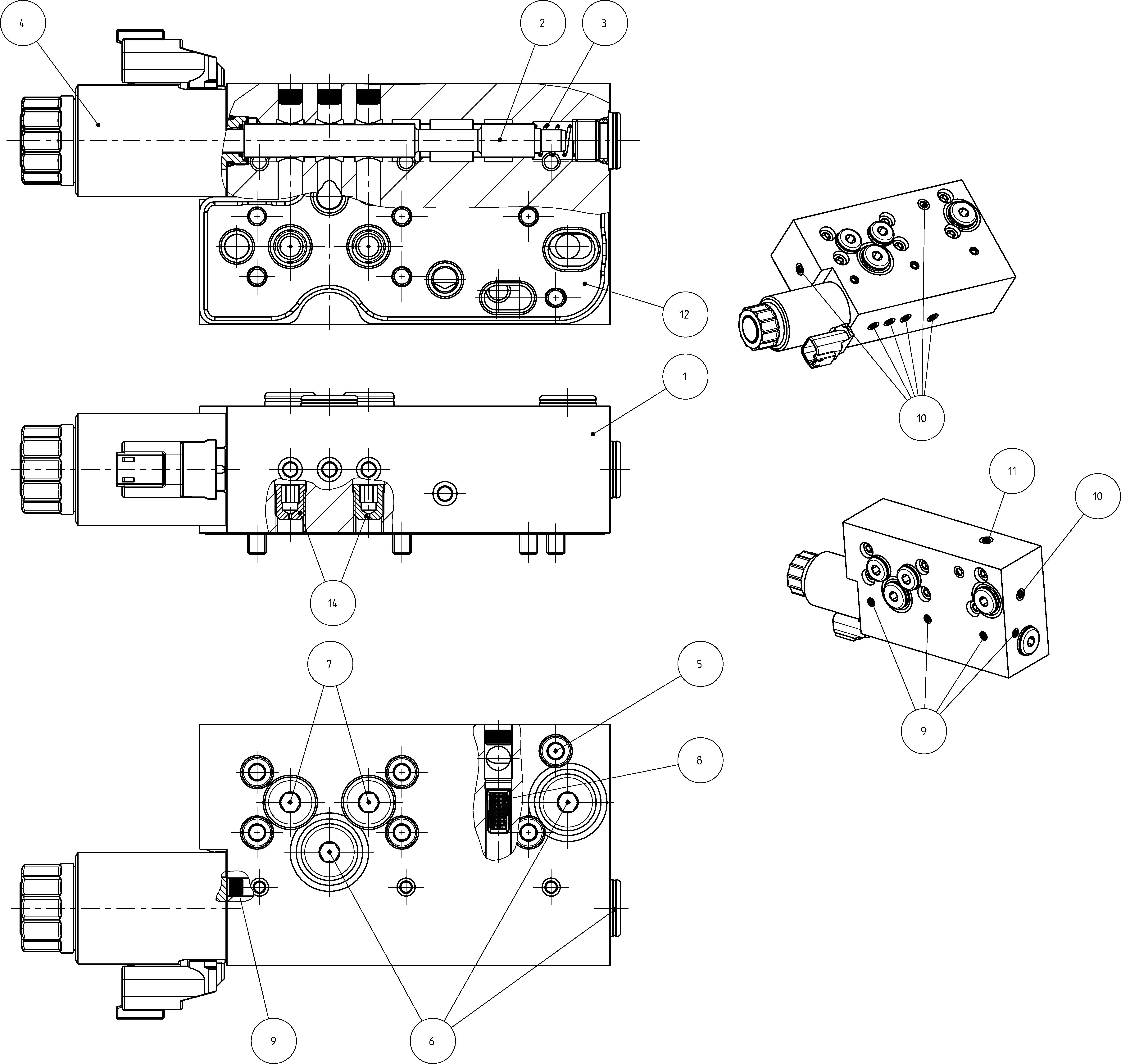 UNLOADING VALVE — Drawing