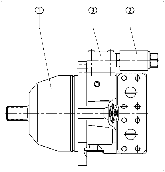 AA10VE45EZ2/52W1-VRF60N000 — Drawing