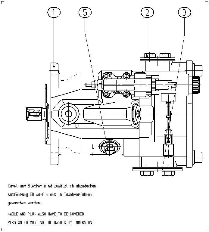 AL A10V O 45ED 72/52R-VWC12K68P -SO200 — Drawing