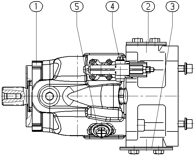 AL A10V O 63 DRG /53R-VSD12K15 — Drawing