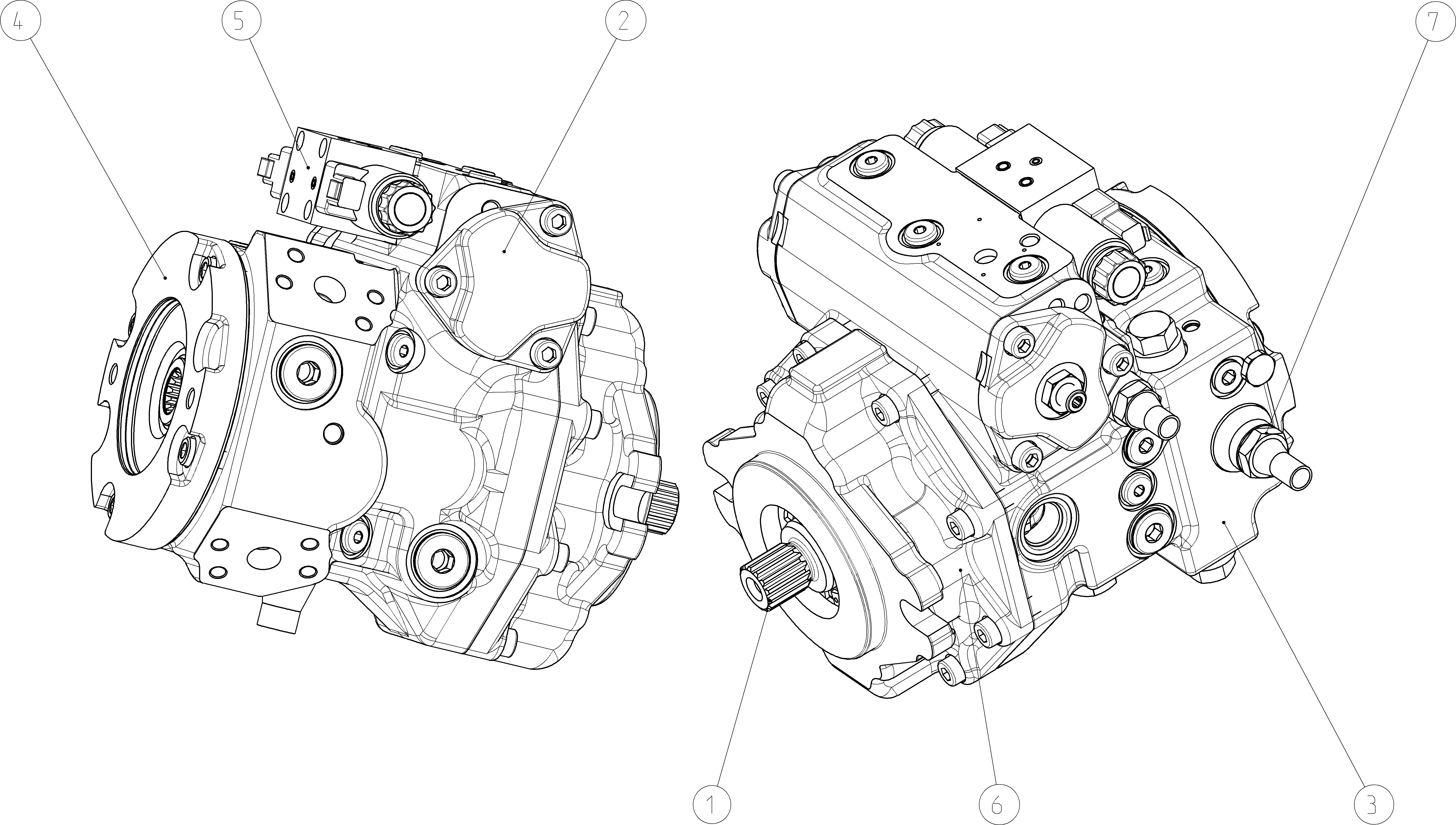 A4VG045DA1DP001/40MRNC2Z61FB2S5AS00-0 — Drawing