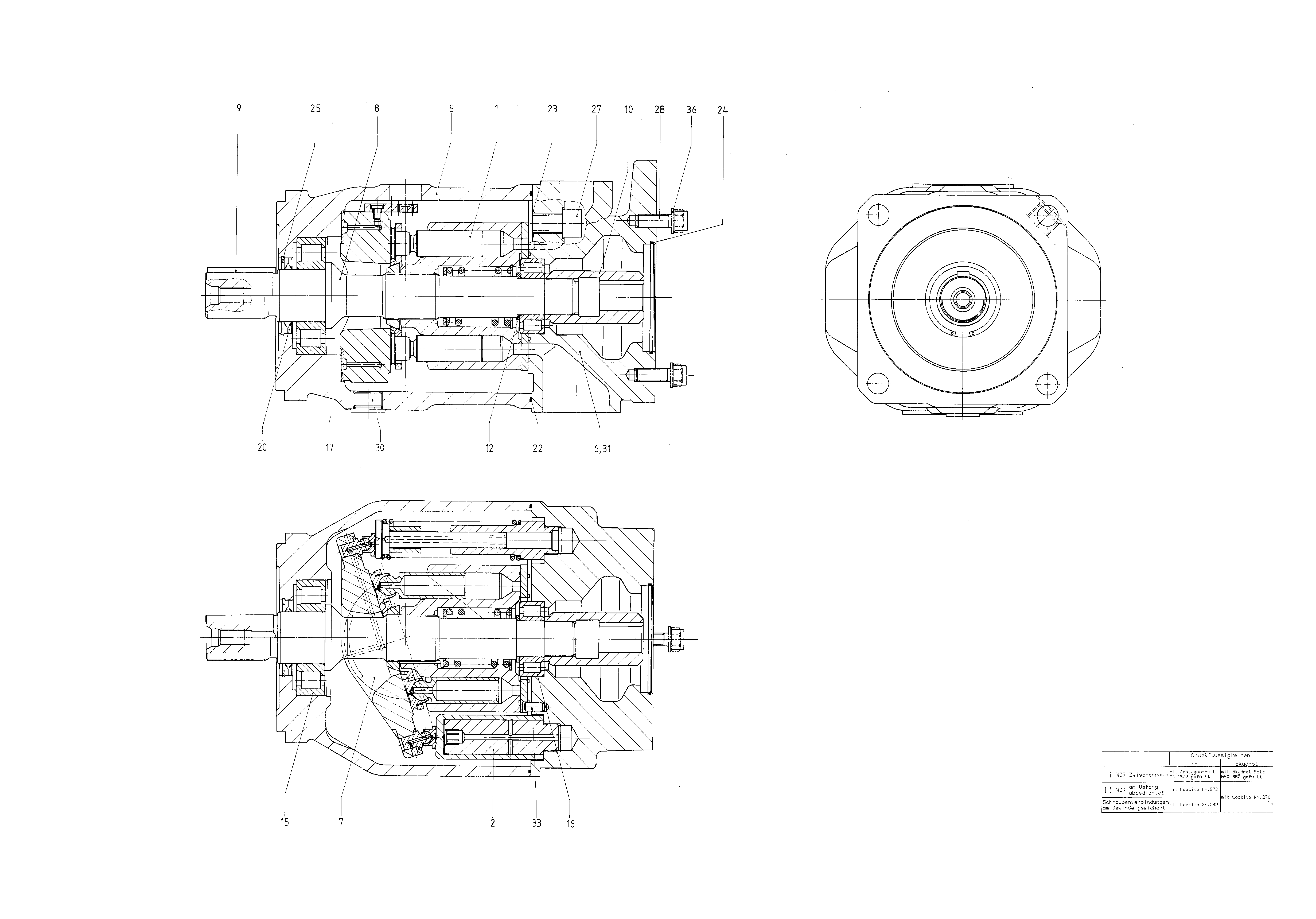 GEAA10VSO140 OV /31R-PKD62N00 LR — Drawing