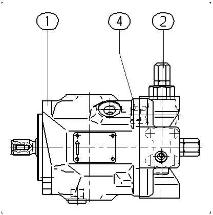 A A10VSO 18 DRG /31L-PSC12N00 — Drawing