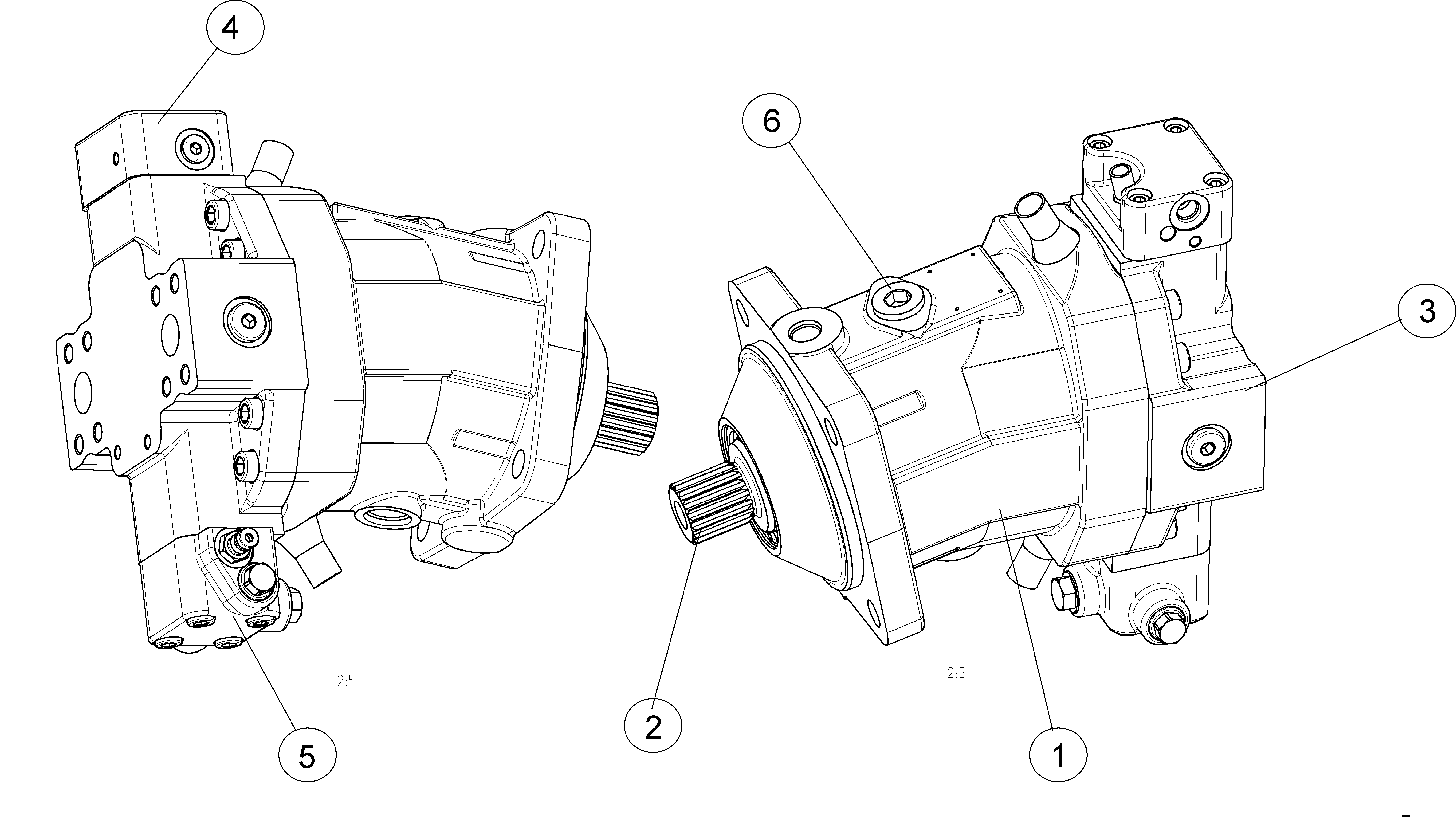 A6VM200HZ1/63W-VAB017D0B — Drawing