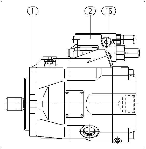 AL A10V O 60 — Drawing