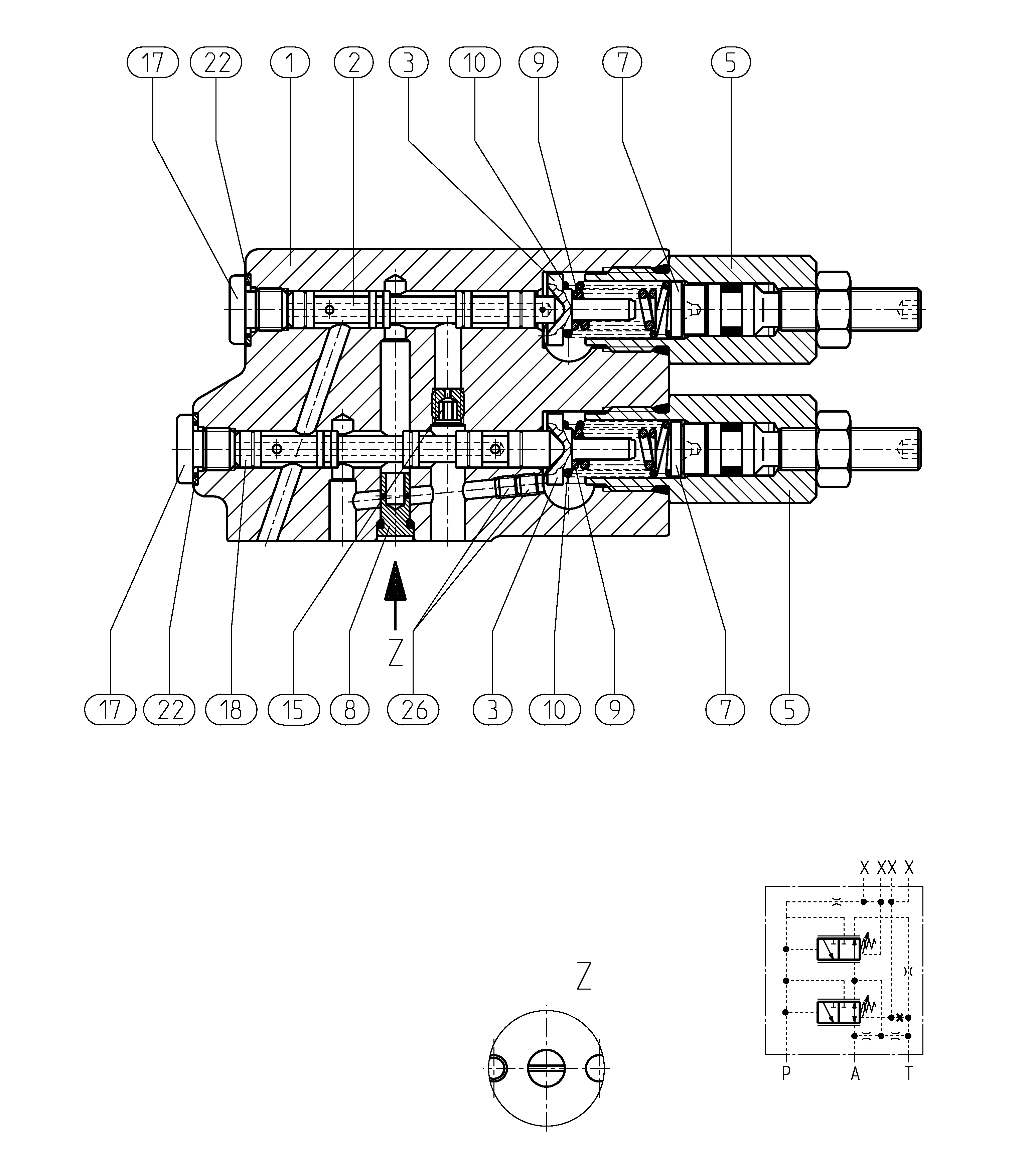 CONTROL VALVE — Drawing