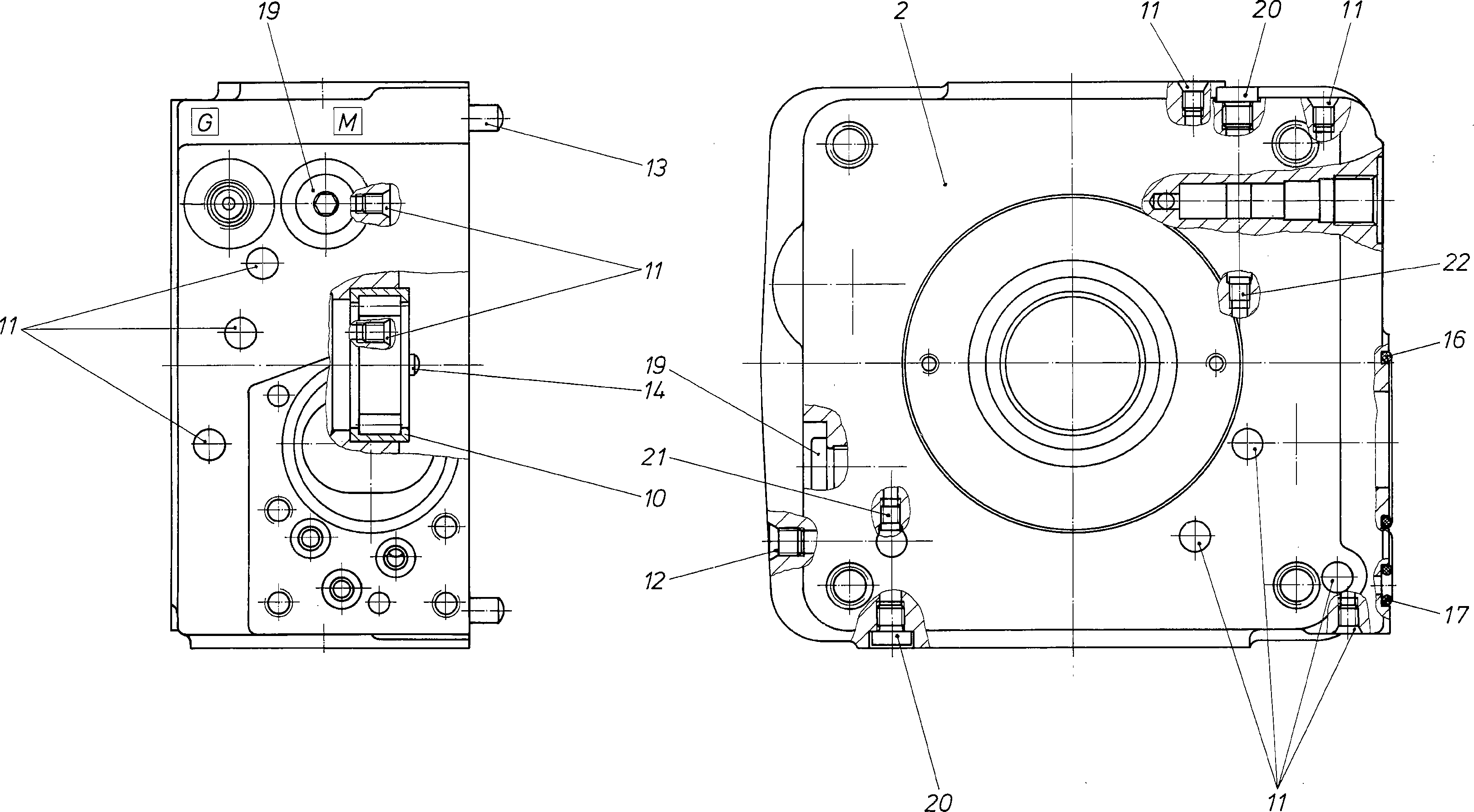 CONNECTION PLATE, RL — Drawing