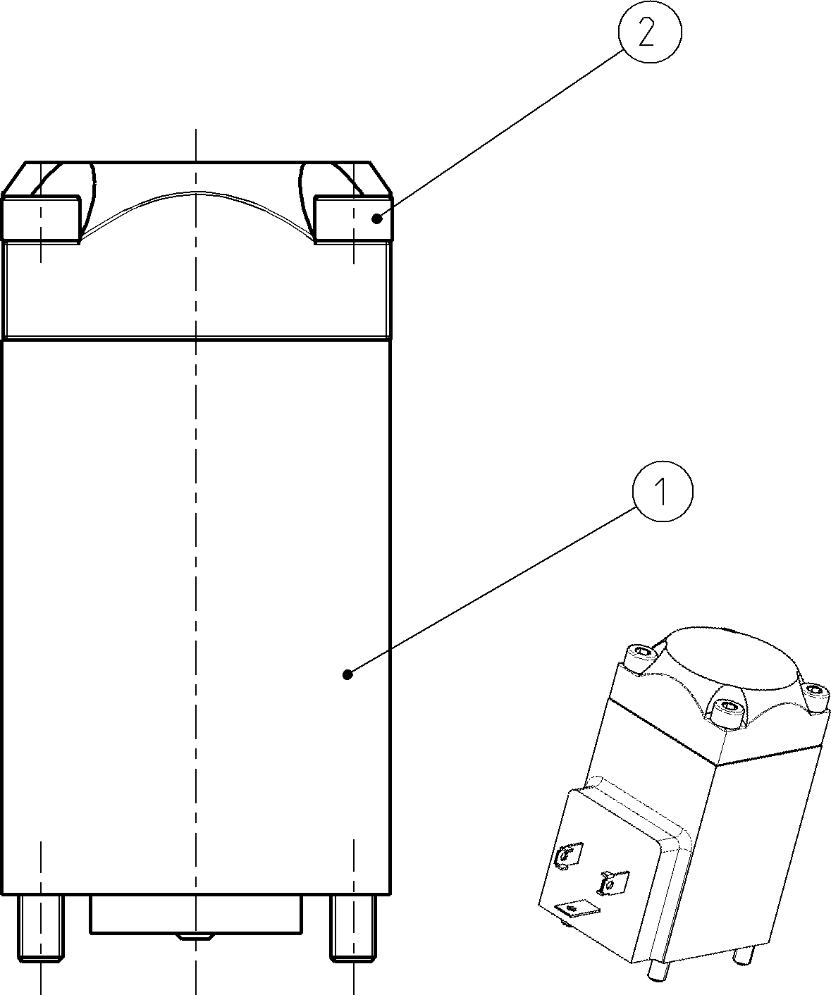 SWITCHING SOLENOID — Drawing