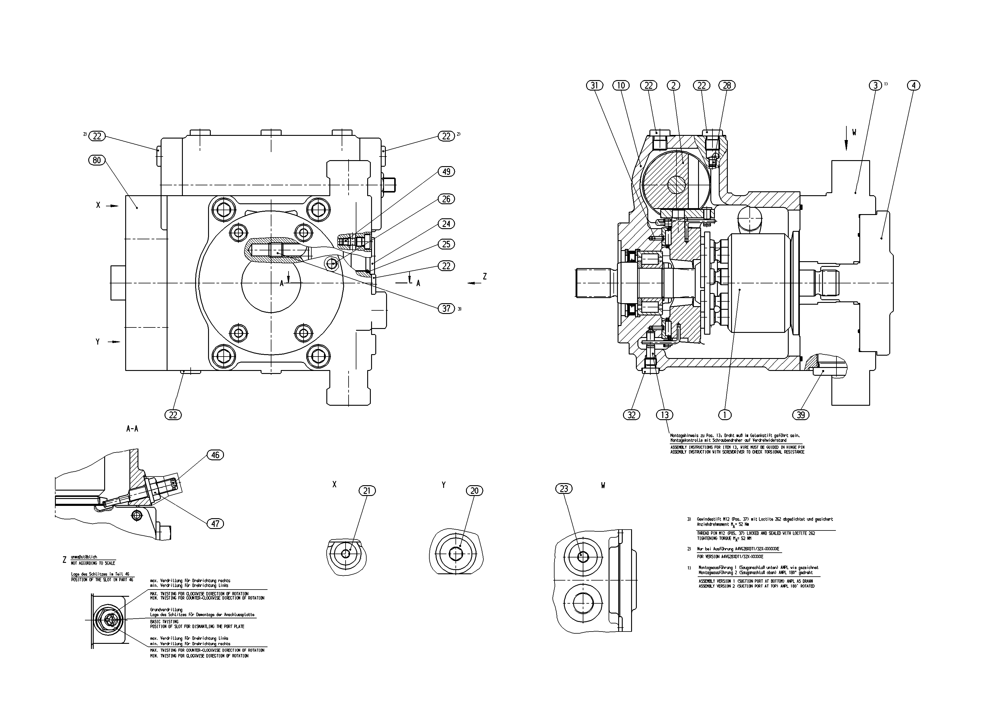 A4VG28DGDT1/32R-NSC10K043E-S — Drawing