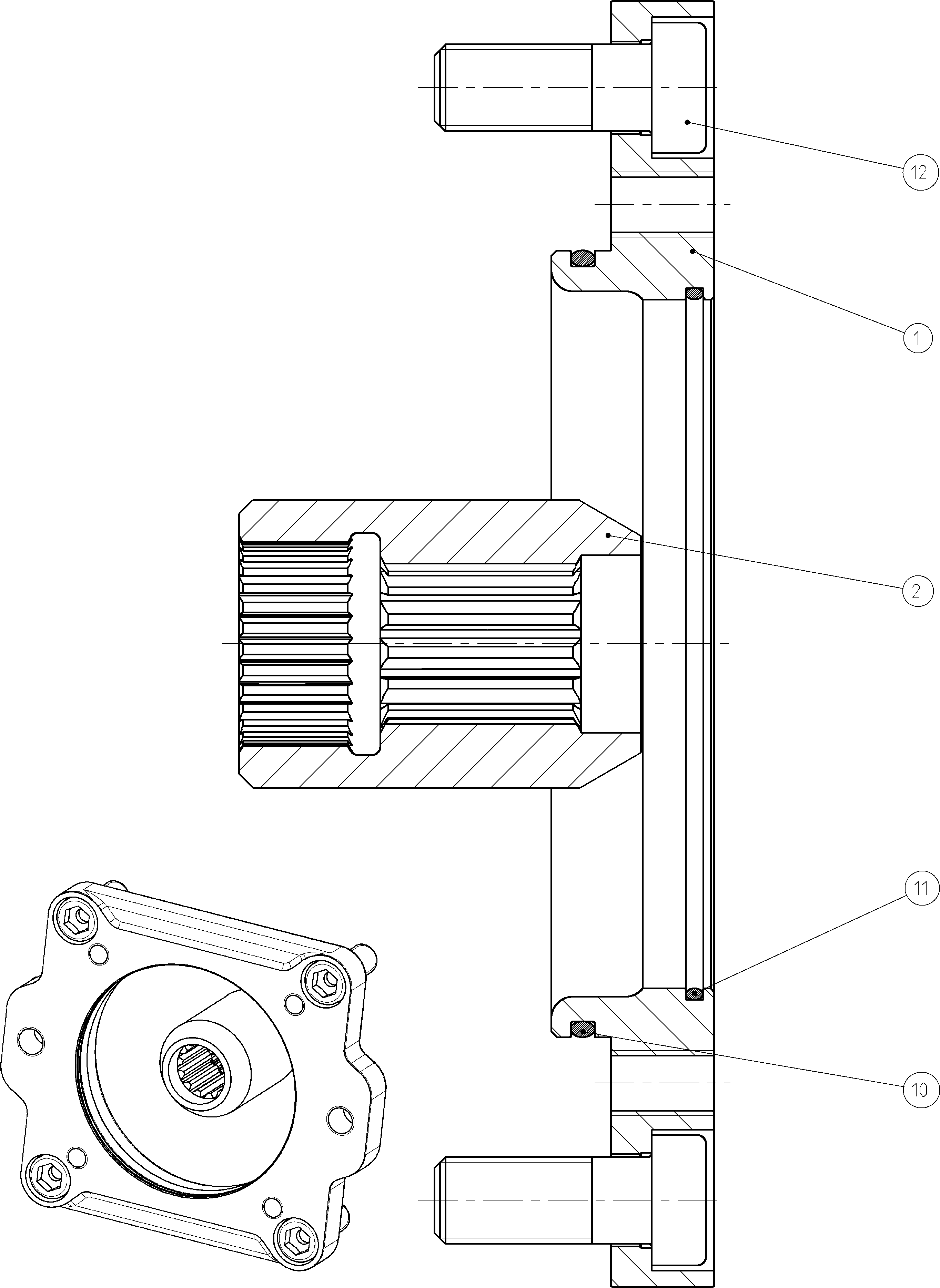BELL HOUSING — Drawing
