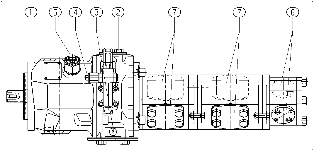 AL A10V O 45 DRG /31R-PRC12H00 — Drawing