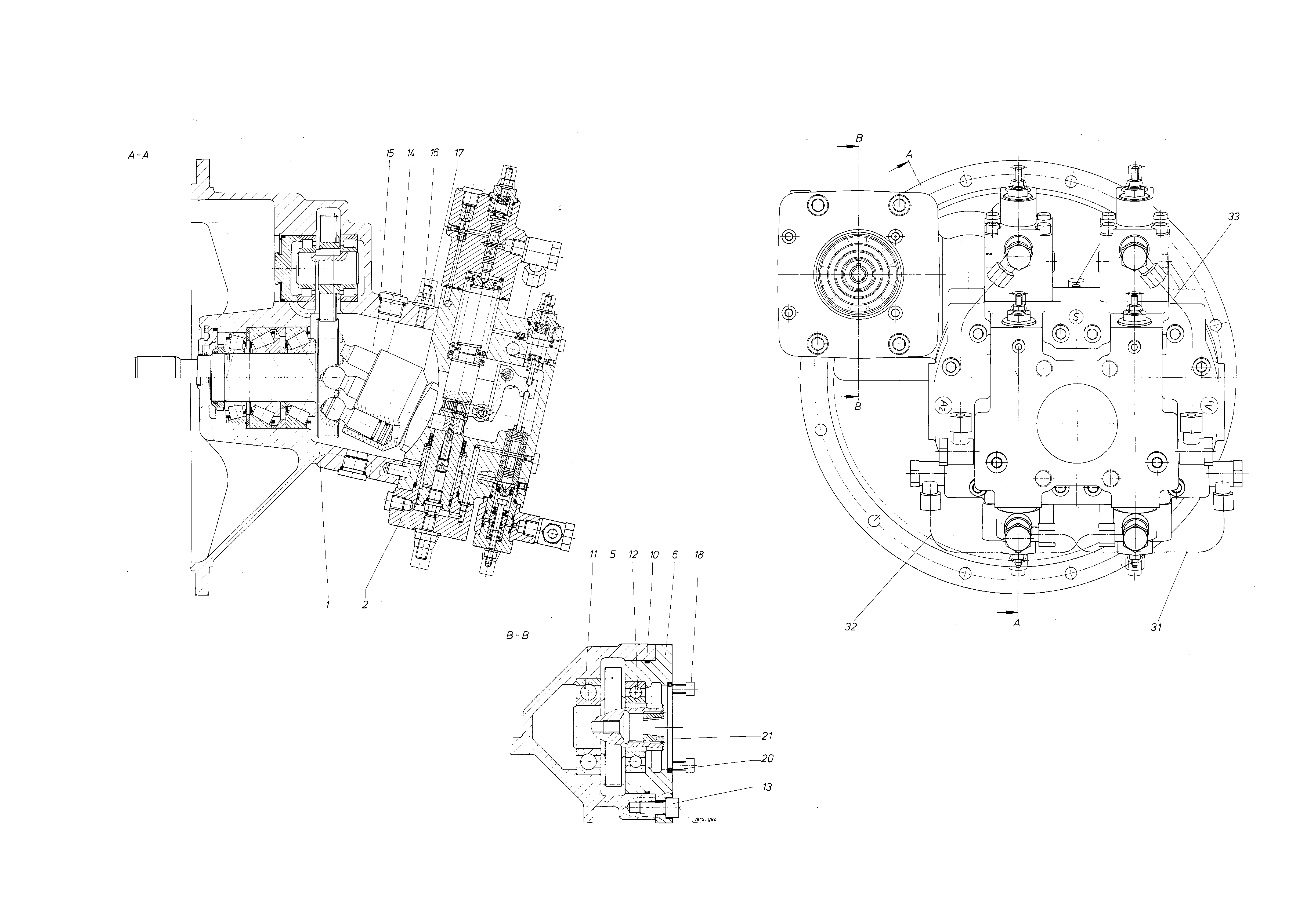 A8VO55LRCH2/60R1-NZG05K23 — Drawing