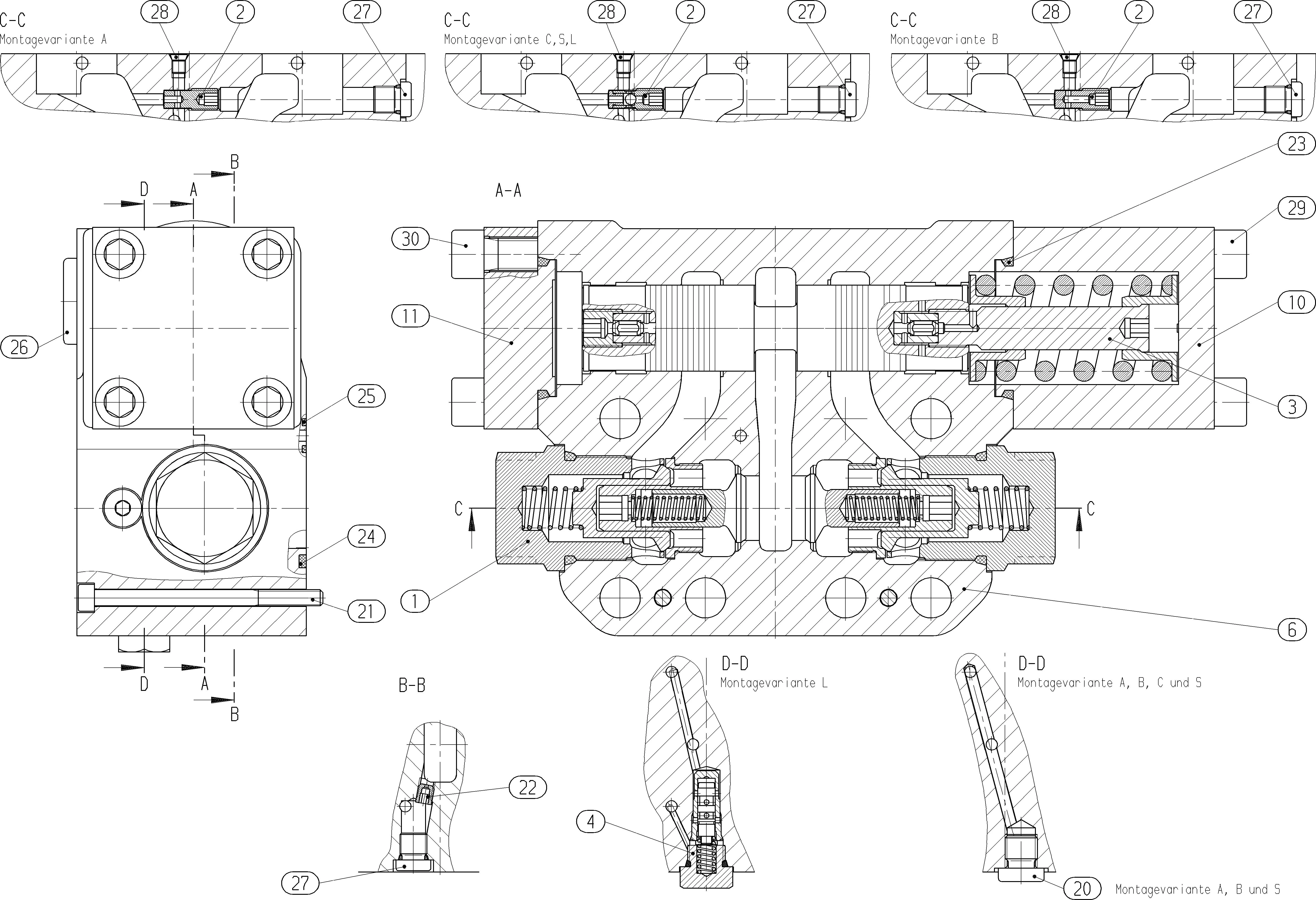 BRAKE VALVE — Drawing