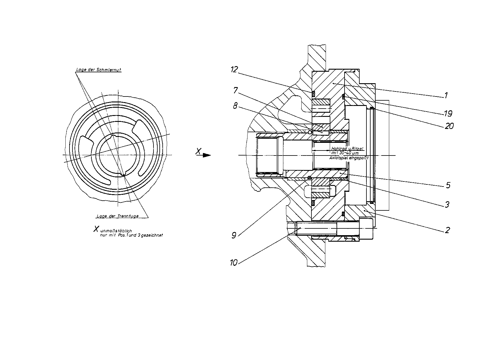 INTERNAL GEAR PUMP — Drawing