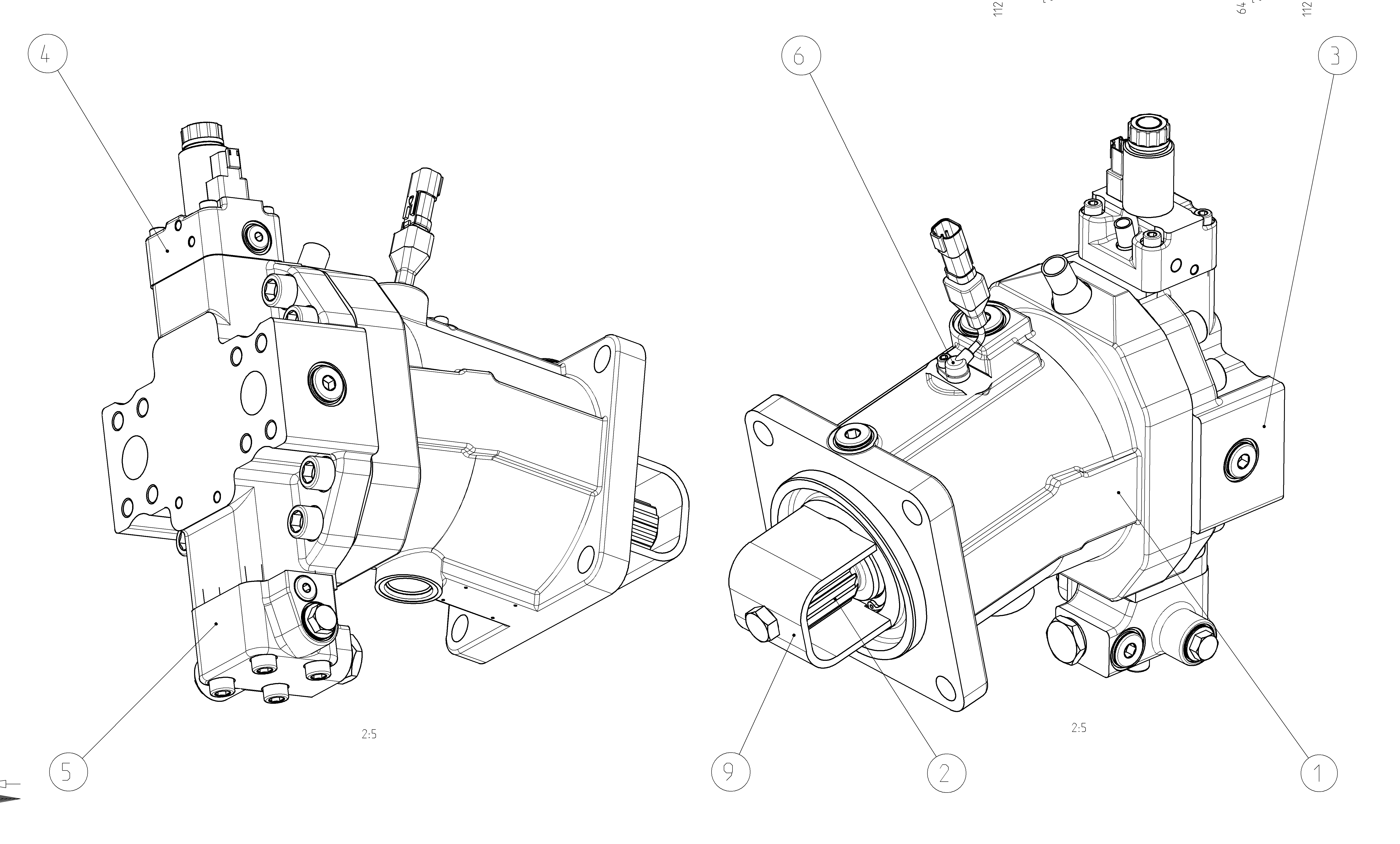 A6VM150EP600P000B/71MWV0D4T11DV-S — Drawing