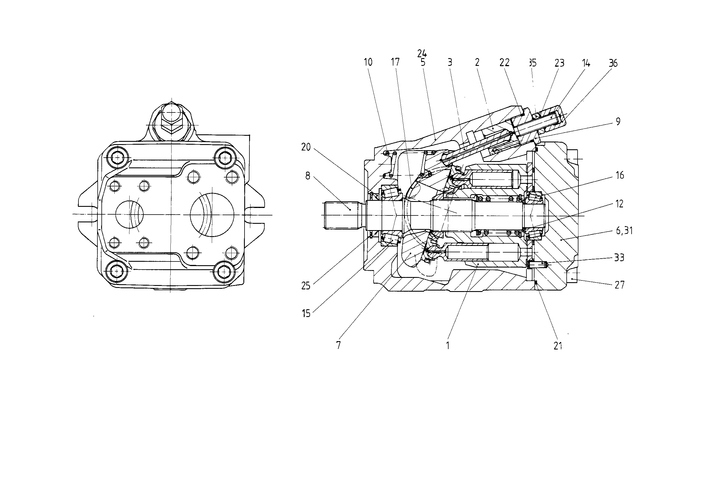 G AA10V O 45 OV /50L-PUC61N00 -SO339 — Drawing