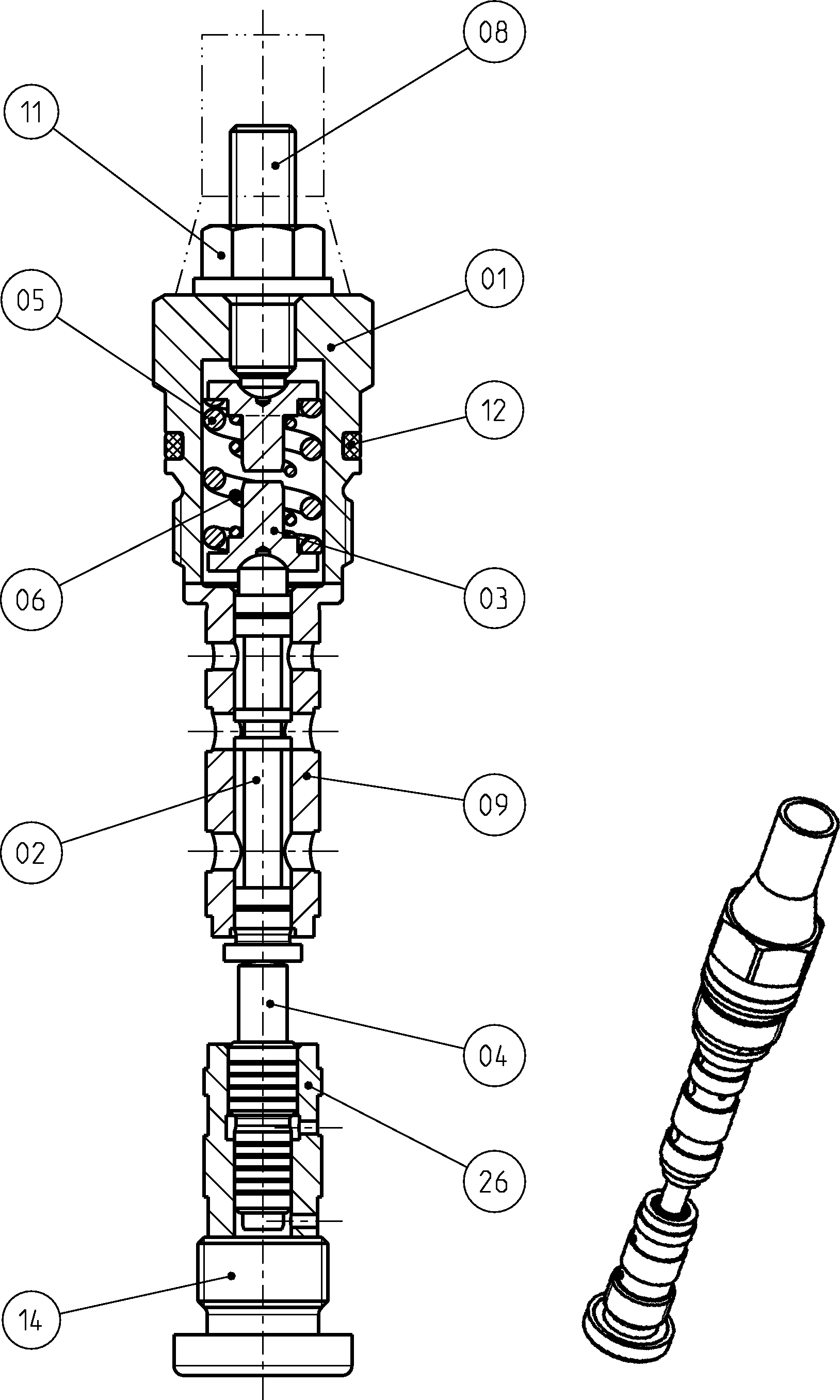 CONTROL ELEMENT — Drawing