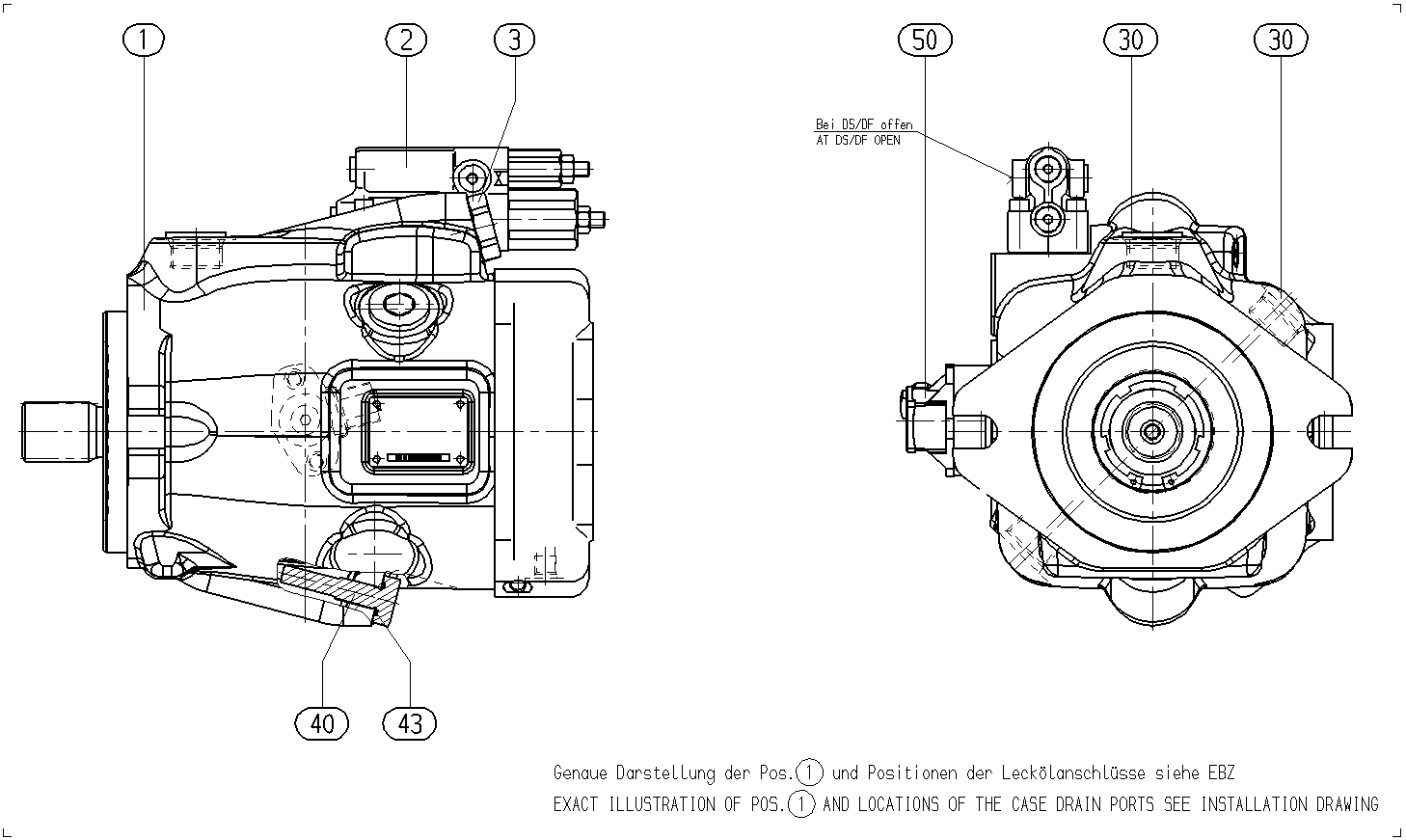AA10VO85DRS/53R-VUC59N'980392*G*& — Drawing