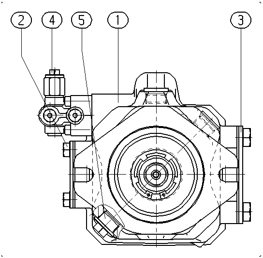 AL A10V O 60 DFR1/52R-VUC12N00 -S1583 — Drawing