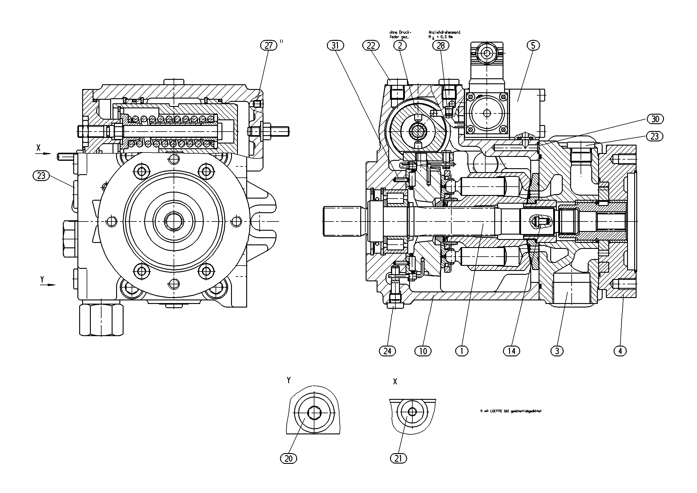 A11VG35EP2M1/12L-PSC10F012S — Drawing